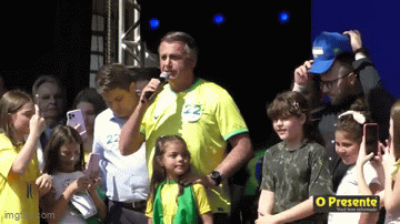 Ex-presidente Jair Bolsonaro cumpre agenda política em Marechal Rondon