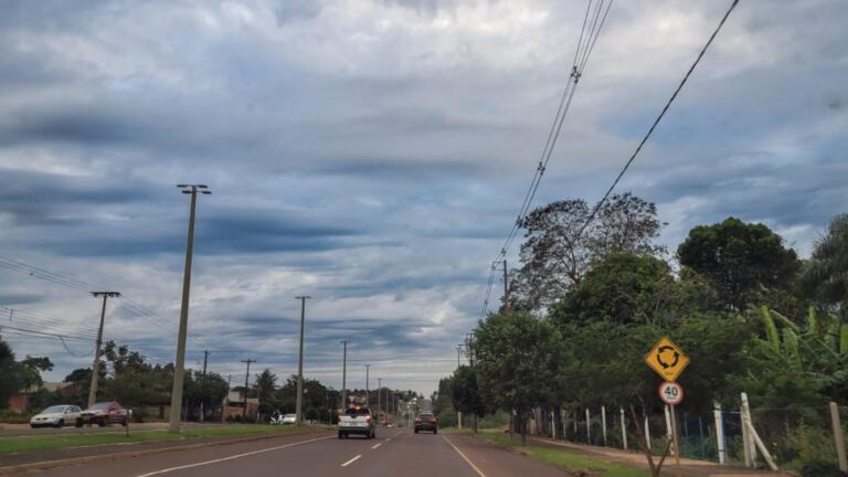 Sol entre nuvens e máxima de 26°C em Marechal Rondon nesta segunda-feira