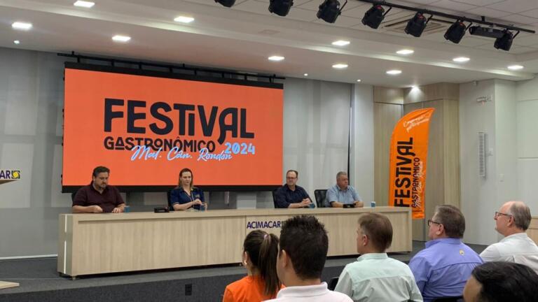 Lançada 2ª edição do Festival Gastronômico de Marechal Rondon