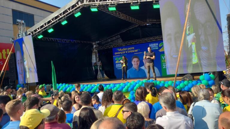 Ao vivo: acompanhe a visita do ex-presidente Jair Bolsonaro a Marechal Rondon