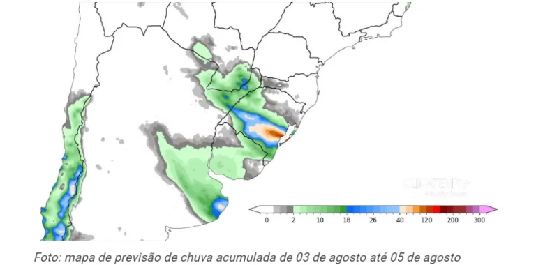 Duas novas frentes frias provocarão temporais e baixas temperaturas; veja quando e onde