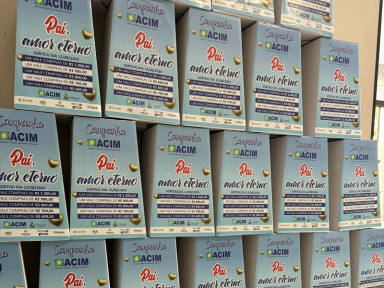 Campanha da Acim vai sortear R$ 4 mil em vales-compras em Mercedes