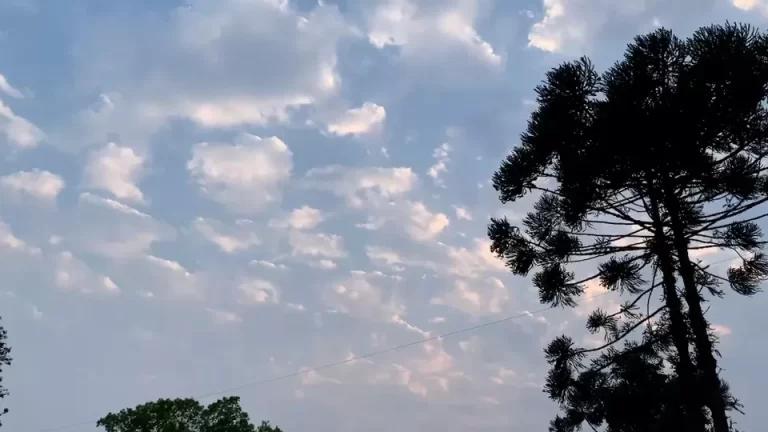 Marechal Rondon terá quinta-feira com tempo abafado e possibilidade de chuvas isoladas