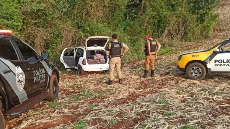 Polícia apreende mais de 100 kg de maconha em carro de candidato a vereador na PR-317
