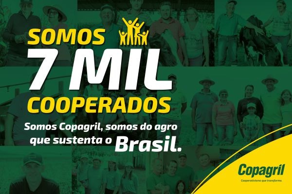 Copagril atinge marca de sete mil associados no mês de agosto