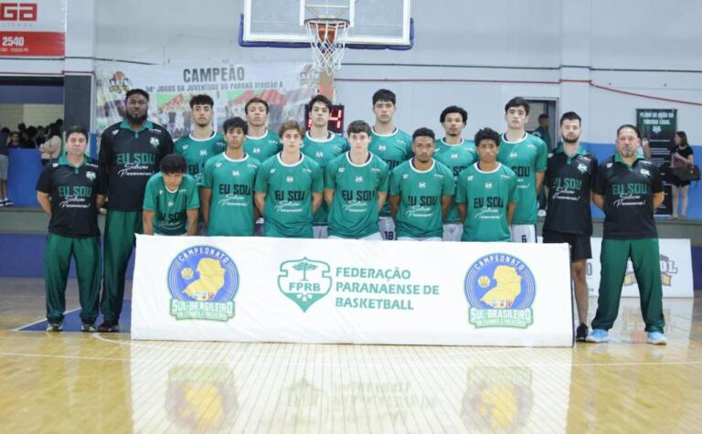 Sob comando de Marcelo Goes, Paraná conquista o Sul Brasileiro de Basquete Sub-17