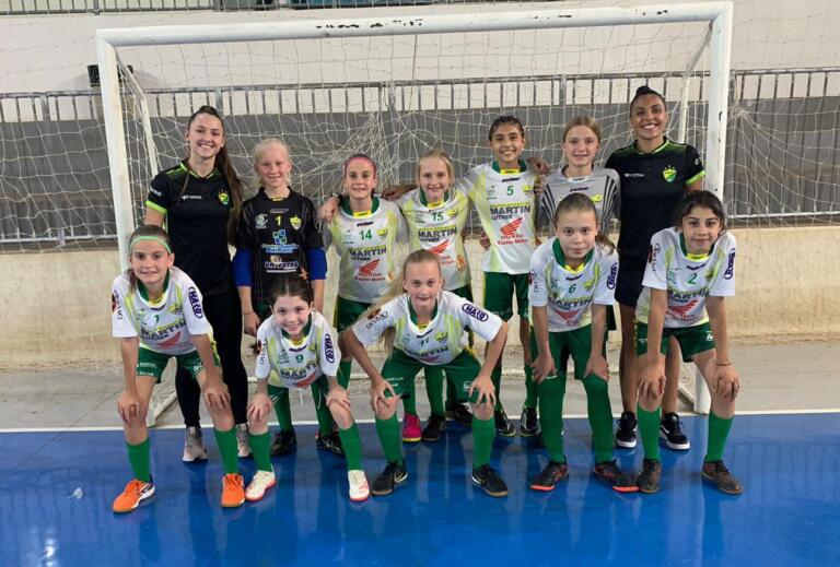 Sub-13 da AACC estreia com vitória na Copa Italianinha de Futsal Feminino