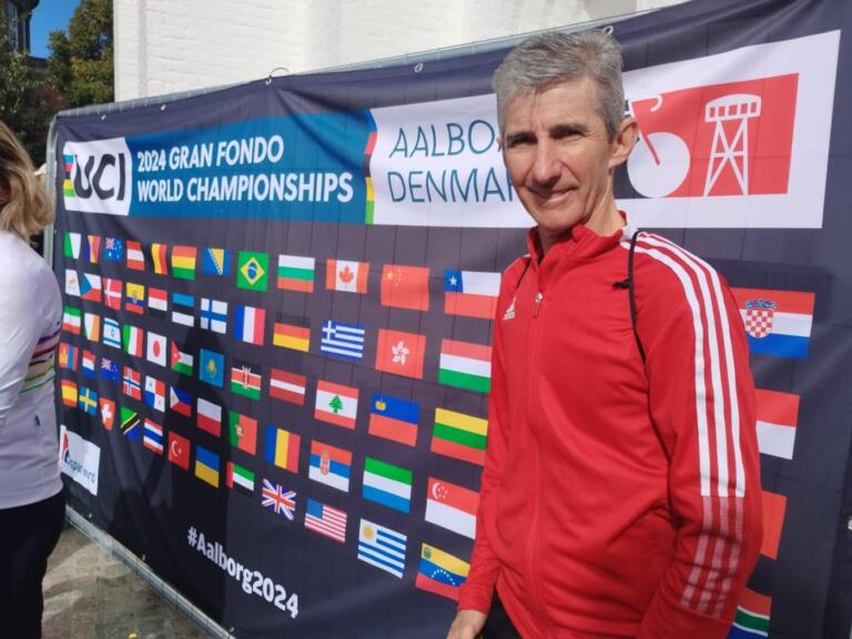 Rondonense Lirio Berwig participa do Mundial de Ciclismo na Dinamarca