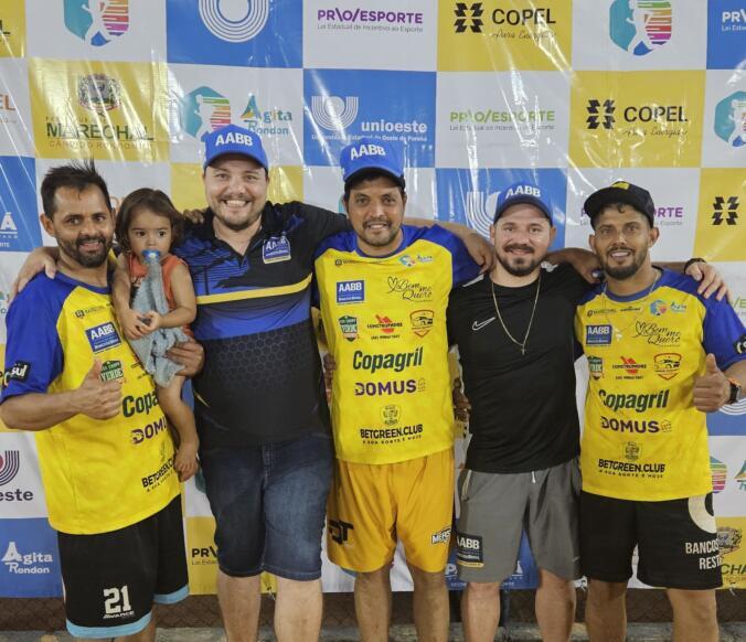 Rondonenses Mato Grosso e Gedir conquistam Torneio Aberto de Futevôlei AABB