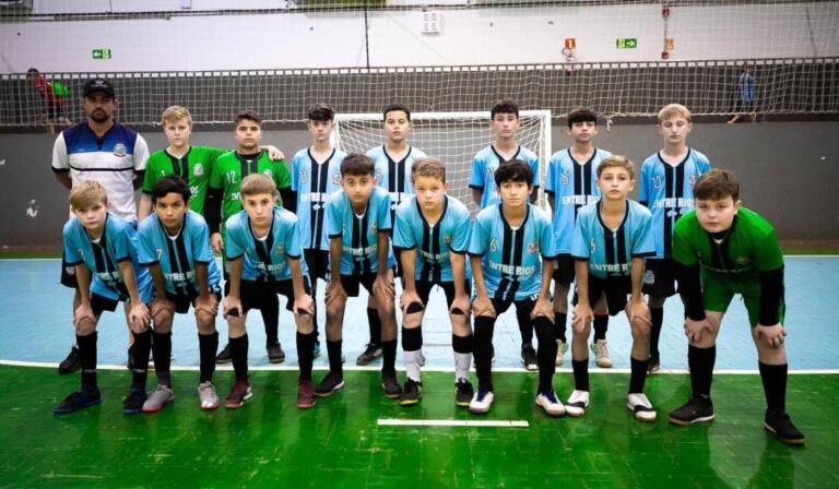 Sub-14 de Entre Rios assume a vice-liderança da Copa Amizade