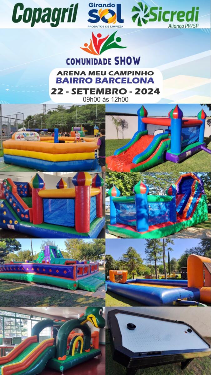 Comunidade Show acontece neste domingo no “Meu Campinho” do Bairro Barcelona