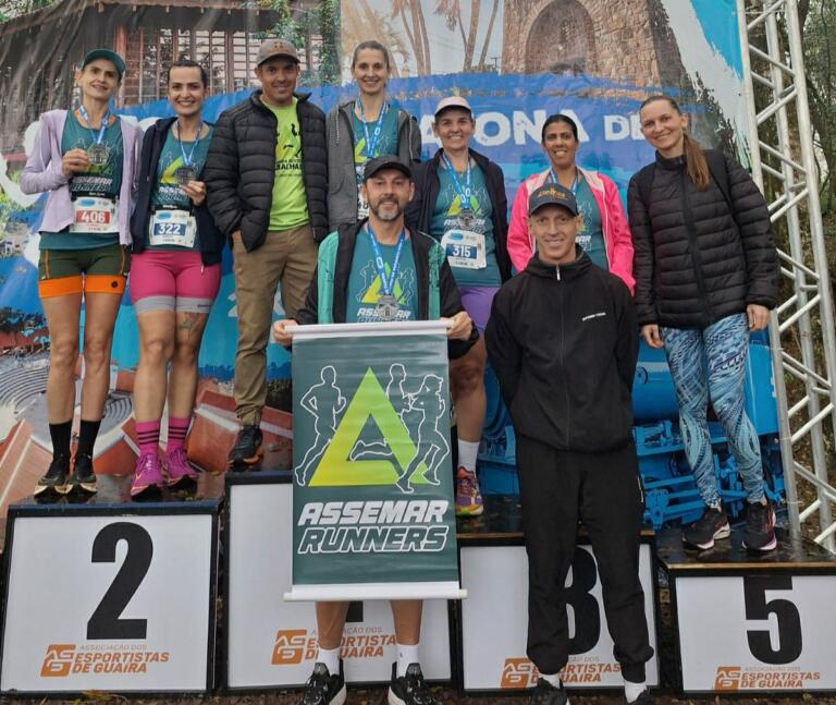 Equipe Assemar Runners se destaca na 2ª Meia Maratona de Guaíra