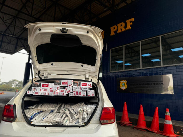 Polícia Rodoviária Federal apreende carga de contrabando em Guaíra