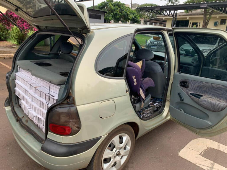 Mãe contrabandista é detida junto com filho menor de idade em Toledo