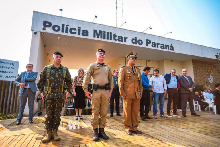Cerimônia marca os 19 anos de atividades do Batalhão da Polícia Militar de Toledo