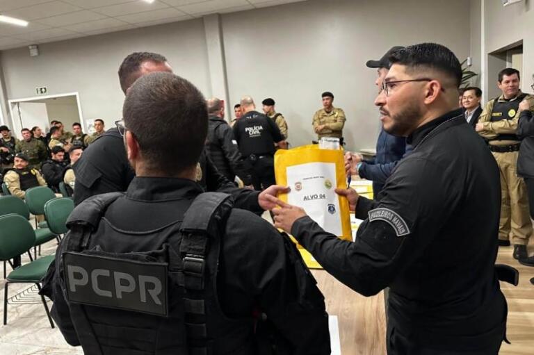 Operação em Guaíra, Maripá e cidades da região cumpre 49 mandados contra suspeitos de homicídios