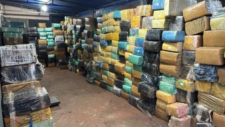 Polícia Civil faz mega apreensão de droga na fronteira