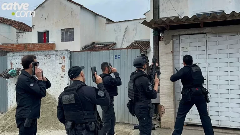 Megaoperação da Polícia Civil combate organização criminosa em três Estados