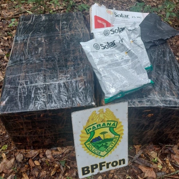 BPFron apreende 60 quilos de inseticida ilegal em Mercedes
