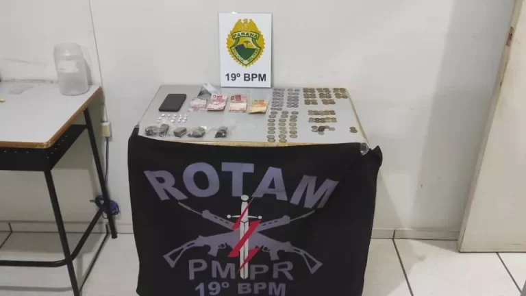 Polícia prende suspeito por tráfico de drogas em Toledo