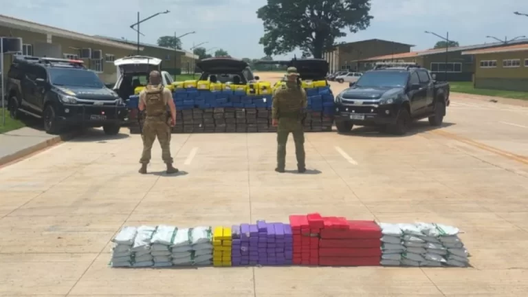 Duas toneladas de maconha e 51 quilos de inseticida são apreendidos na região
