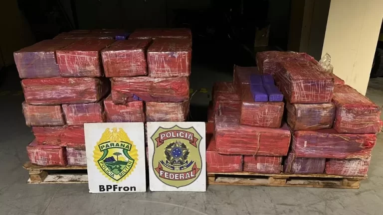 Carro carregado com 1,2 tonelada de maconha é apreendido em Terra Roxa