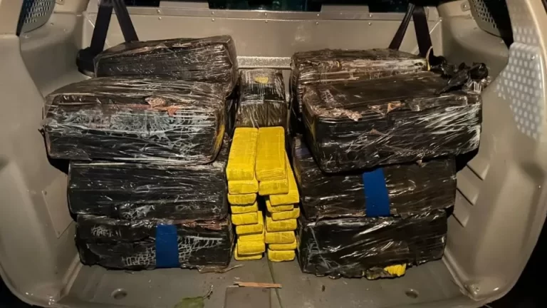 20 quilos de maconha são apreendidos às margens do Lago Itaipu