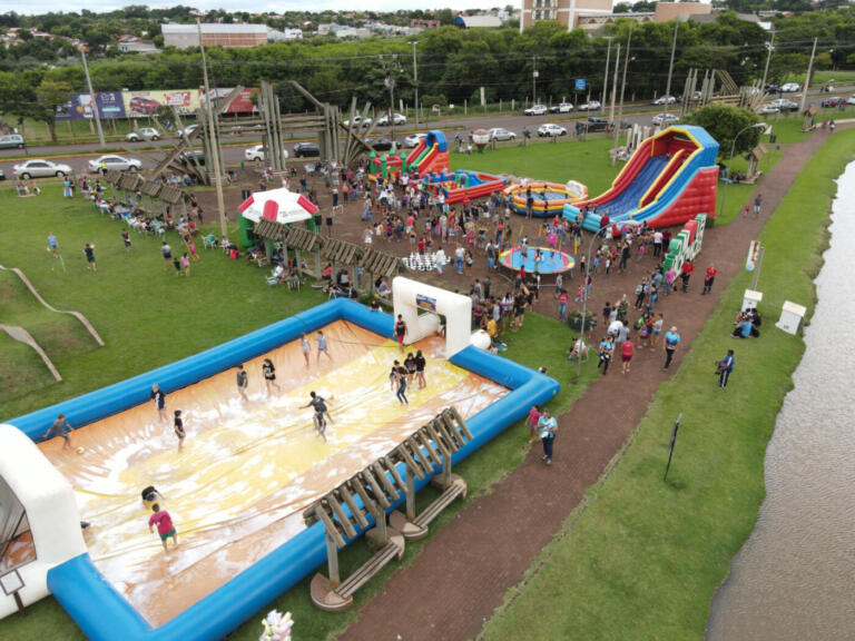 Sábado tem Brincando no Lago em Marechal Rondon