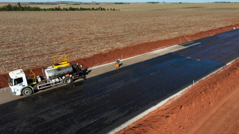 Construção do contorno viário de Palotina está em 8% do previsto