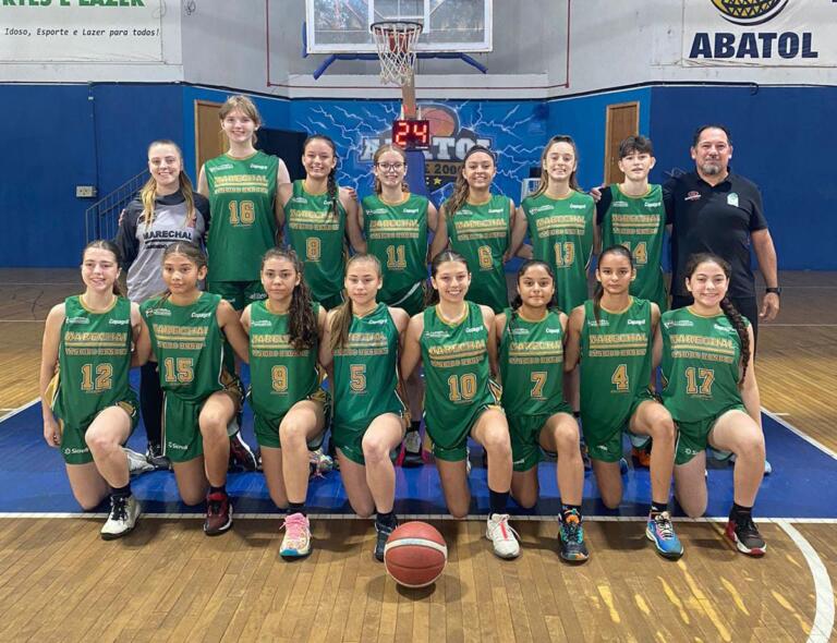 Prefeitura de Marechal Rondon/AACC/ACB disputa Estadual sub-14 Feminino em Toledo