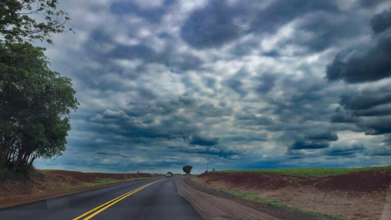 Sexta-feira instável: Simepar prevê chuva para Marechal Rondon e máxima de 30°C