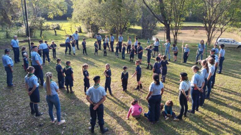 Grupo Escoteiro Rocha Eterna realiza primeiro acampamento em Marechal Rondon