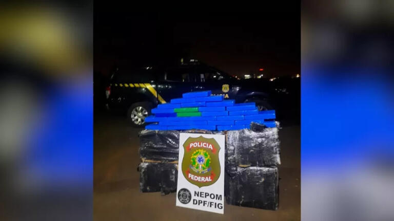 Polícia Federal realiza apreensão de quase 200 kg de cocaína às margens do Lago de Itaipu