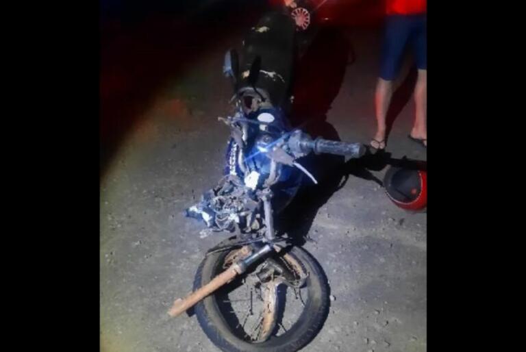 Acidente entre carro e moto é registrado em rodovia da região