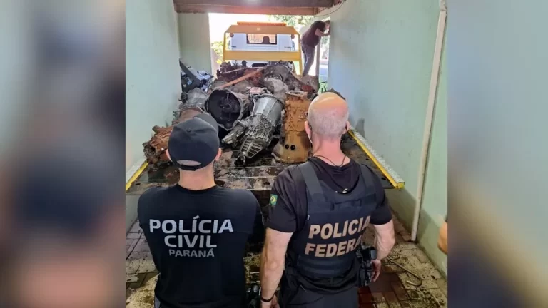 Dono de loja que vendia peças de veículos roubados é preso pela Polícia Federal