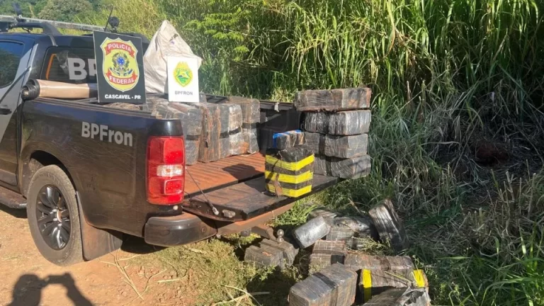 600 quilos de maconha são apreendidos no interior de Santa Helena