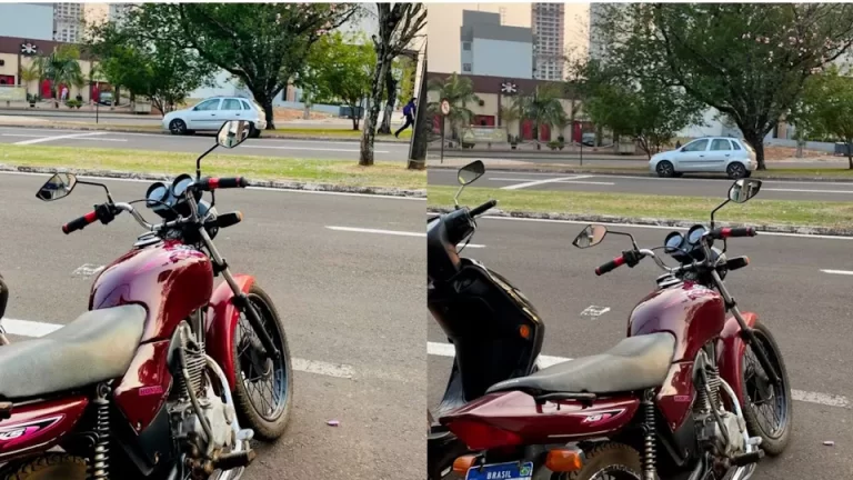 Criminoso furta motocicleta no distrito de São Salvador em Cascavel