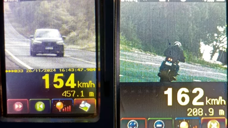 Motoristas são flagrados em alta velocidade na região