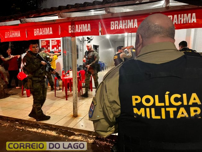 Operação conjunta em Santa Helena inspeciona bares e interdita estabelecimento