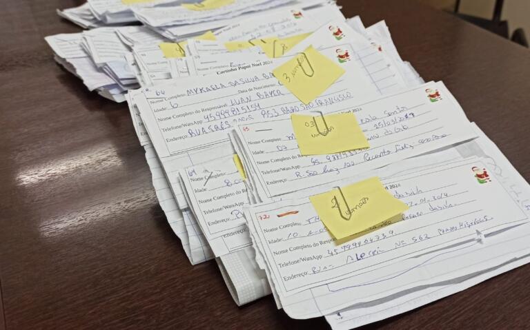 Iniciado o período de adoção de cartinhas de Natal na prefeitura rondonense