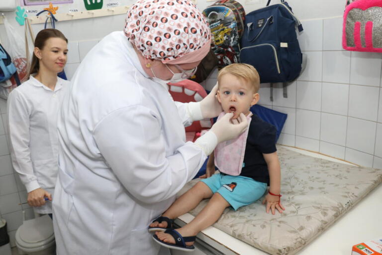 Secretaria de Saúde de Pato Bragado desenvolve semana de promoção da saúde no CMEI