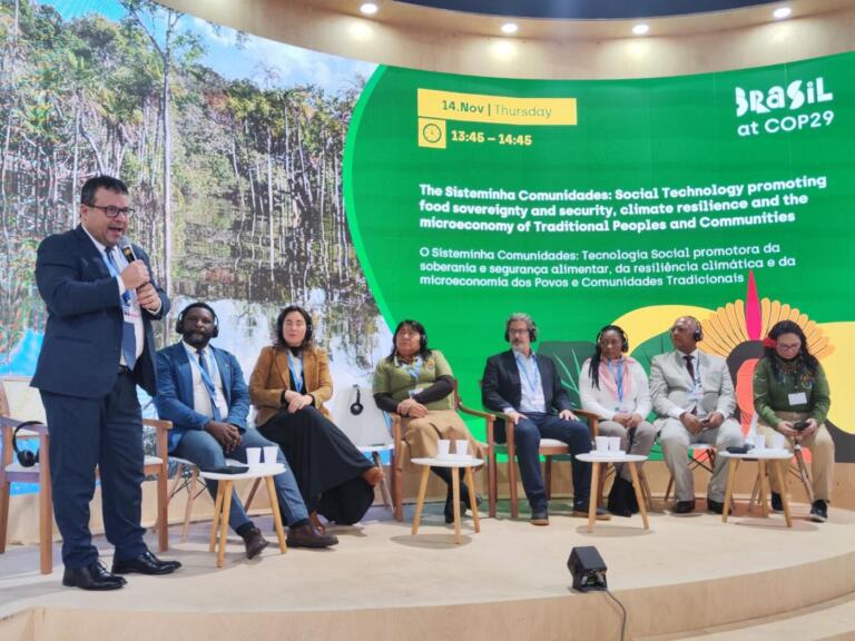 Itaipu discute apoio a comunidades indígenas em painel da COP29 no Azerbaijão