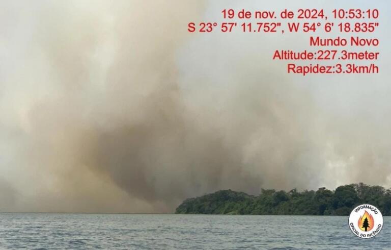 Incêndio no Parque de Ilha Grande segue avançando, informa ICMBio