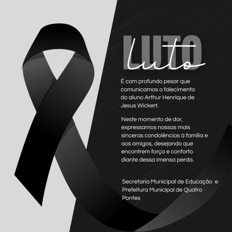 Identificado menino que morreu afogado em Mercedes; Prefeitura de Quatro Pontes lamenta