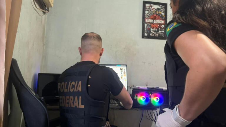 PF de Guaíra prende homem por armazenar conteúdo sexual infantil