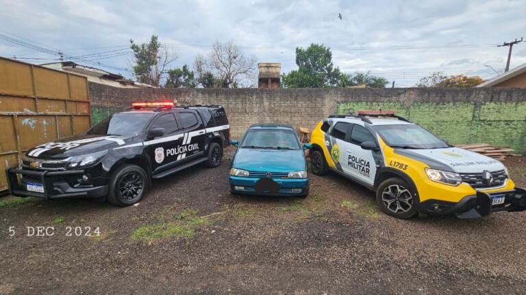 Polícia prende em flagrante suspeito de latrocínio em Santa Terezinha de Itaipu