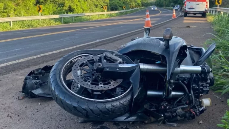 Motociclista morre no mesmo trecho da BR-163 onde outra morte foi registrada na segunda-feira