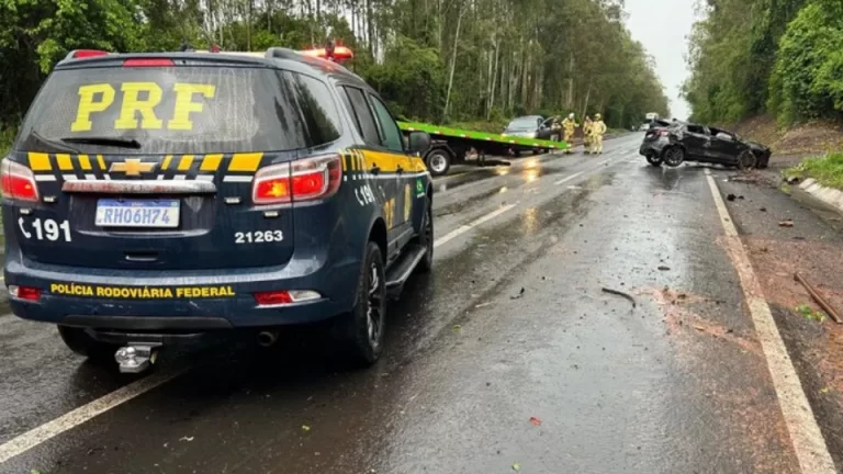 142 acidentes são registrados em seis dias nas rodovias do Paraná