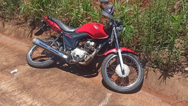 Motociclista fica gravemente ferido em acidente com carro entre Marechal Rondon e Toledo