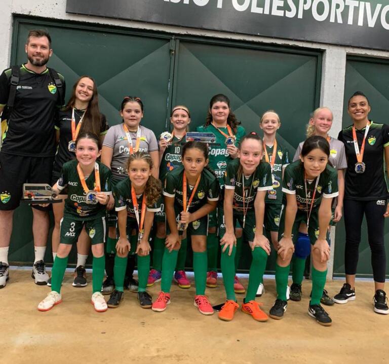 Sub-11 da AACC é vice-campeão da Taça Italianinha de Futsal Feminino